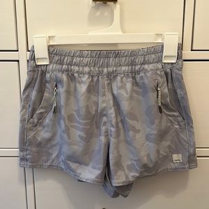 Vuori gray camo shorts